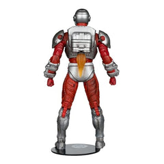 McFarlane Toys Rocket Red Brigade display base aids posing