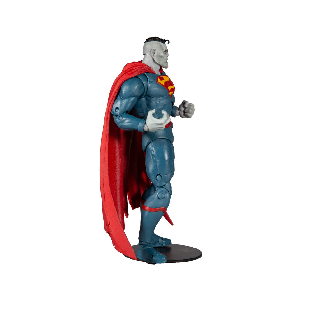McFarlane Toys DC Multiverse Superman Bizarro art card front adds collectible value.