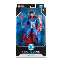 McFarlane Toys DC Multiverse Superman silhouette emphasizes on-shelf presence