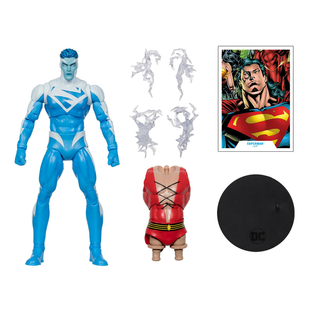 McFarlane Toys Superman JLA 7in Build-A-Figure part invites assembly with other figures
