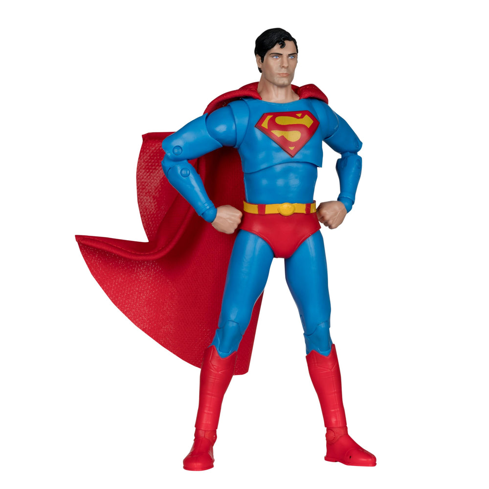 McFarlane Toys Superman 1978 figure front view for display