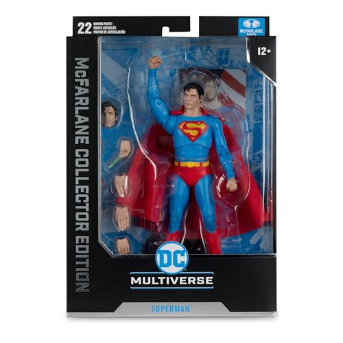 McFarlane Toys Superman 1978 pose and diorama options