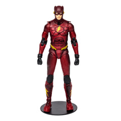 McFarlane Toys The Flash Movie 7-Inch articulation closeup for dynamic posing.