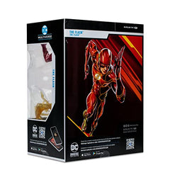 McFarlane Toys The Flash statue designed for display-ready presentation.