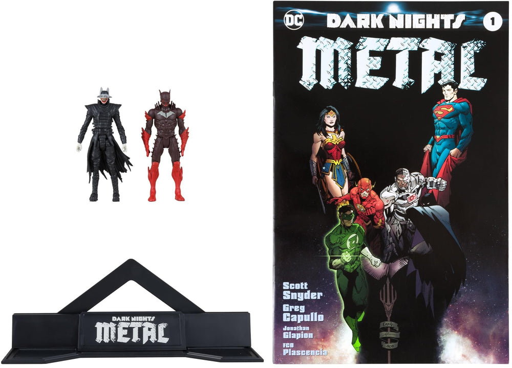 McFarlane Toys Batman Who Laughs 3-inch figure in blister pack, collectible display option