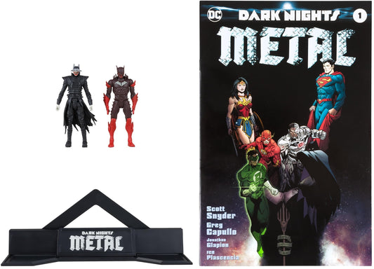 McFarlane Toys Batman Who Laughs 3-inch figure in blister pack, collectible display option