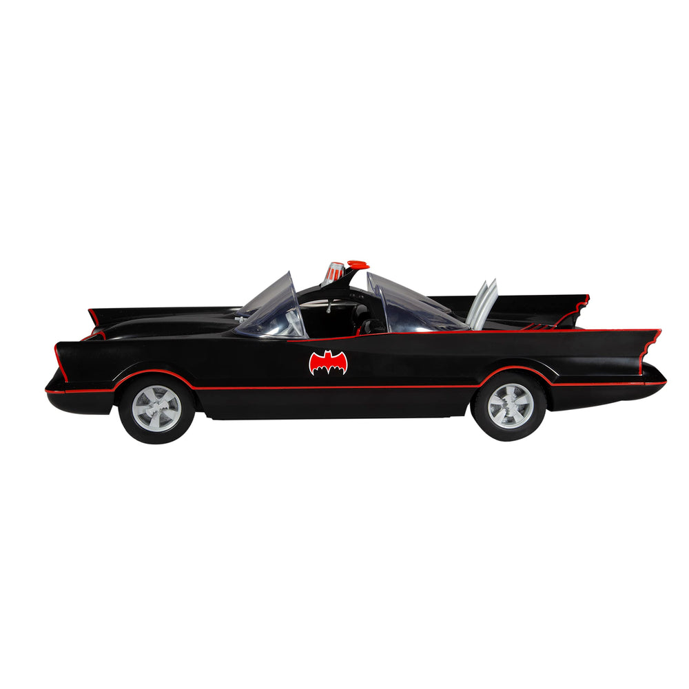 McFarlane Toys DC Retro Batmobile gadgets-laser-magnets add drama for photos