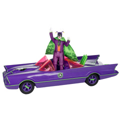 McFarlane Toys DC Retro Batmobile key accessory enhances display options.