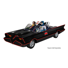 McFarlane Toys DC Retro Batmobile rotating steering wheel for dynamic posing