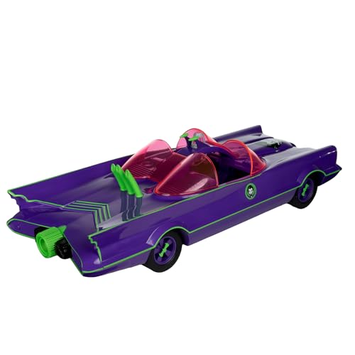 McFarlane Toys Batmobile key accessory enhances interactive display options.