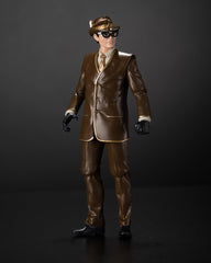 McFarlane Toys DC Retro Bookworm head sculpt detail with classic styling.