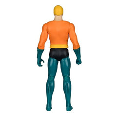 McFarlane Toys DC Retro Aquaman art card included for collectible display