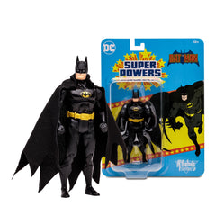 McFarlane Toys Batman black suit texture emphasizes armor and fabric contrasts