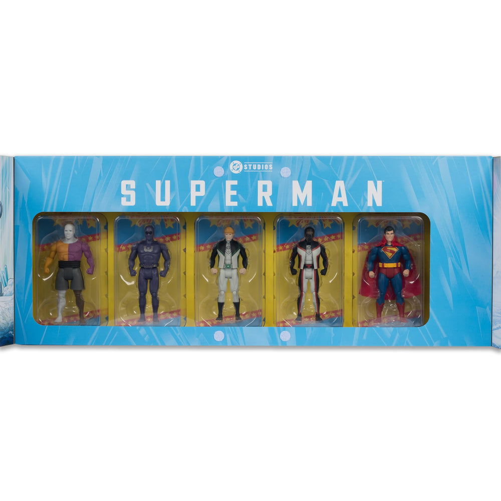 Film-inspired appearance reflecting the upcoming DC Studios look