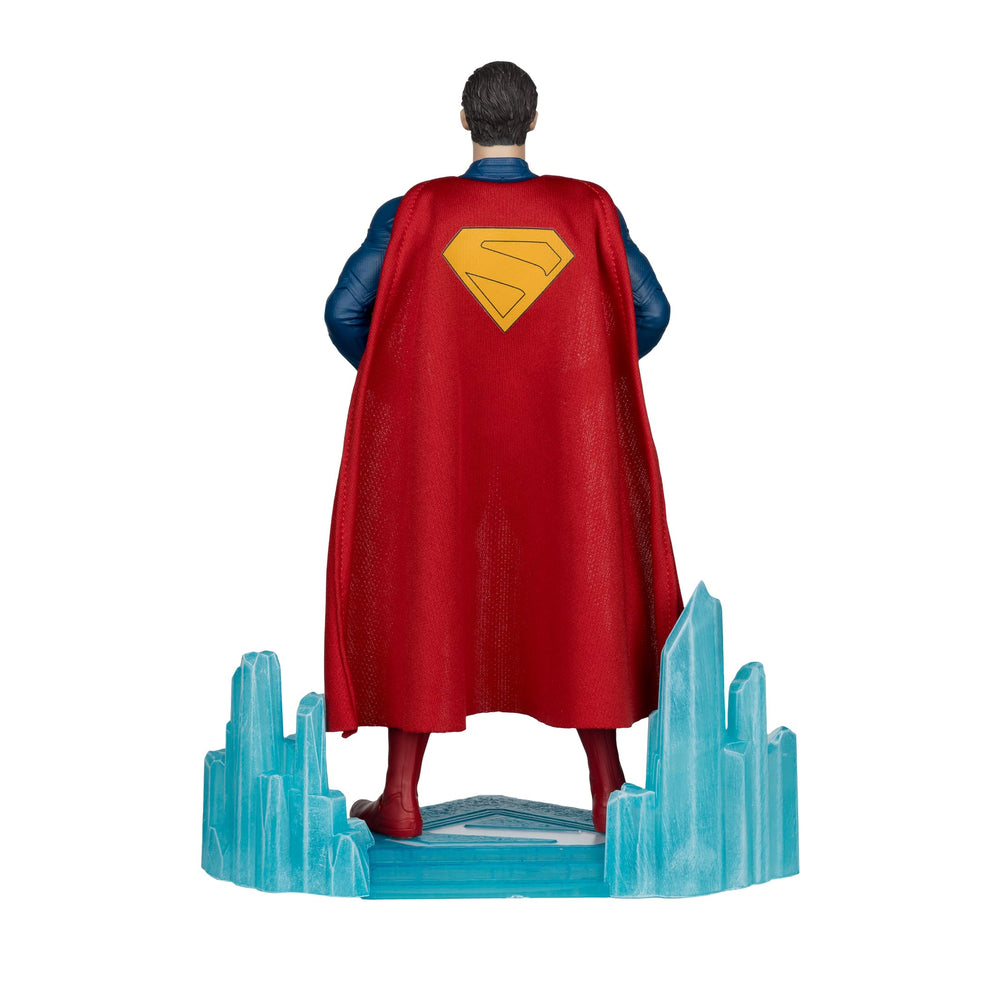 McFarlane Toys Superman 12in environmental base, boosts shelf presence.