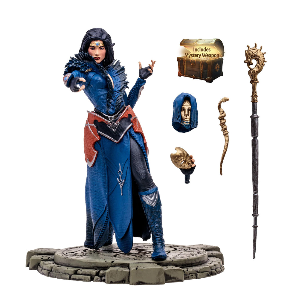 McFarlane Toys Diablo IV Hydra Lightning Sorceress display base for stability