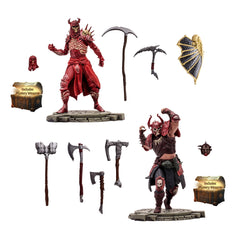 McFarlane Toys Diablo IV Rend Barbarian mystery weapon adds variety