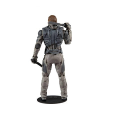 Duncan Idaho stillsuit detail suggests desert-ready design by McFarlane Toys.