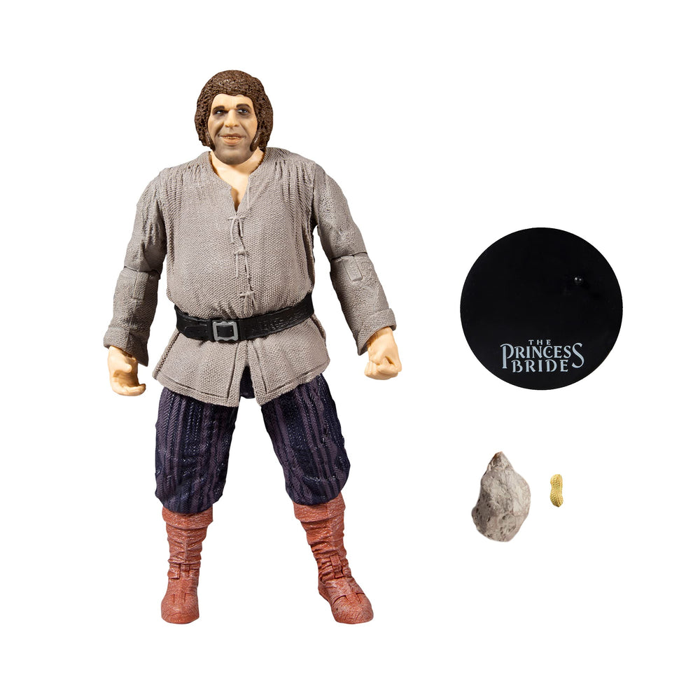 McFarlane Toys Fezzik window box packaging showcases collectible display.