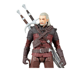 McFarlane Toys Geralt silver sword included for dynamic action poses
