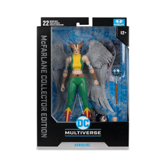 McFarlane Toys Hawkgirl packaging front and back art details