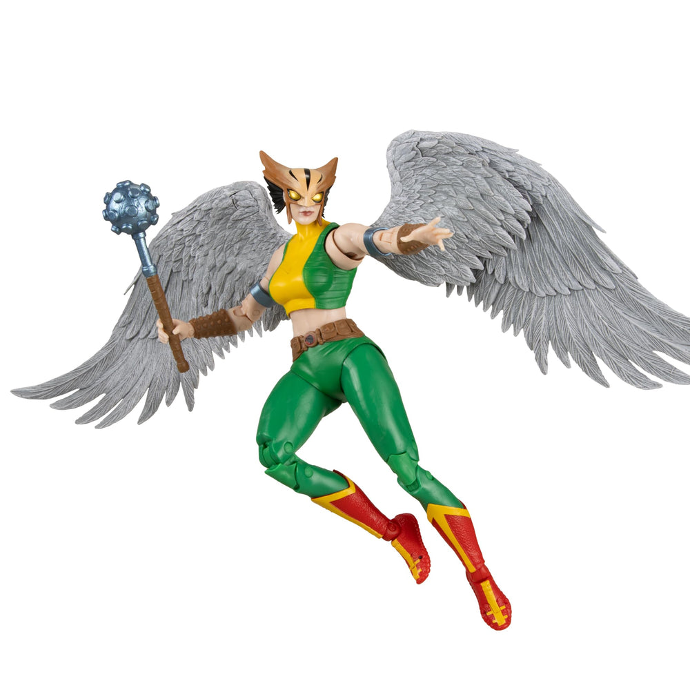 McFarlane Toys Hawkgirl wings extended for dynamic display and posing