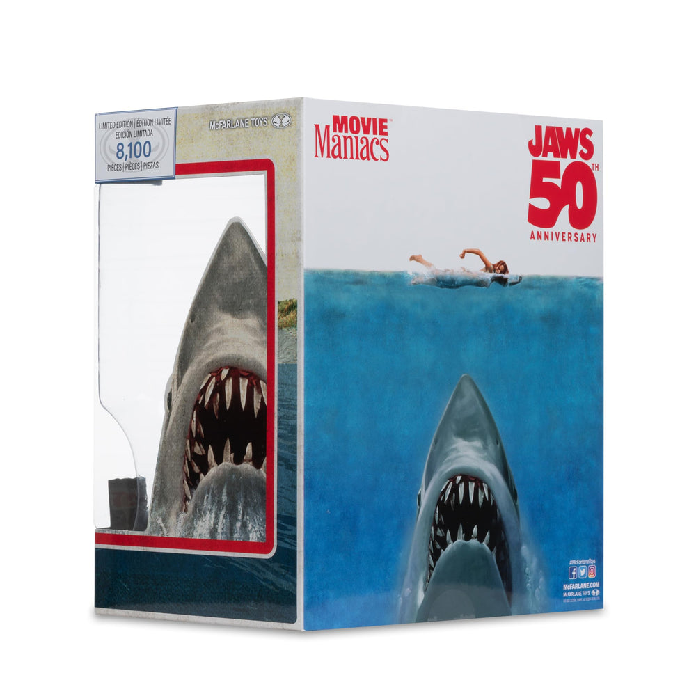 McFarlane Toys Jaws 50th Anniversary 6in figure pose detail highlights