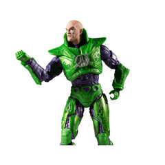Lex Luthor art card back with character biography