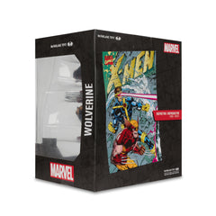 McFarlane Toys Wolverine 1:10 collectible card back shows comic synopsis