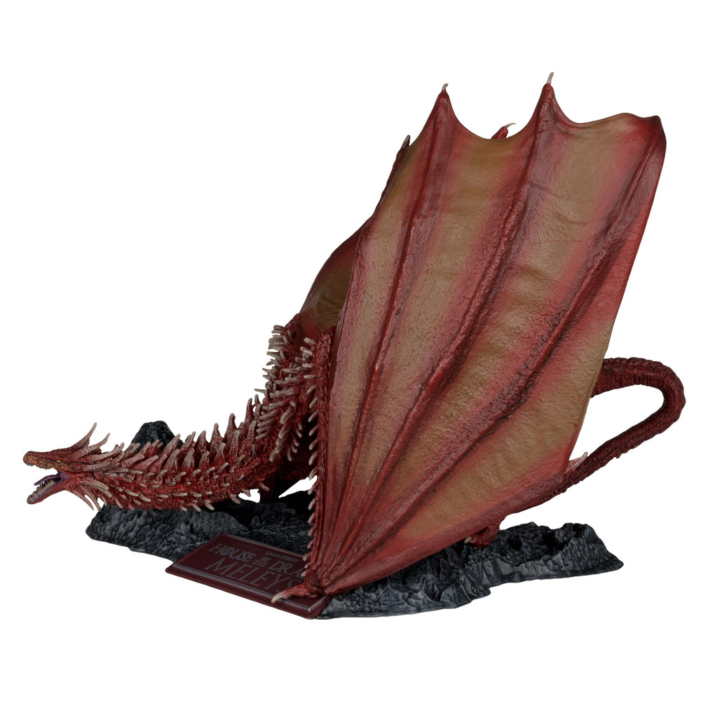 McFarlane Toys Meleys base detail complements dynamic poses on display
