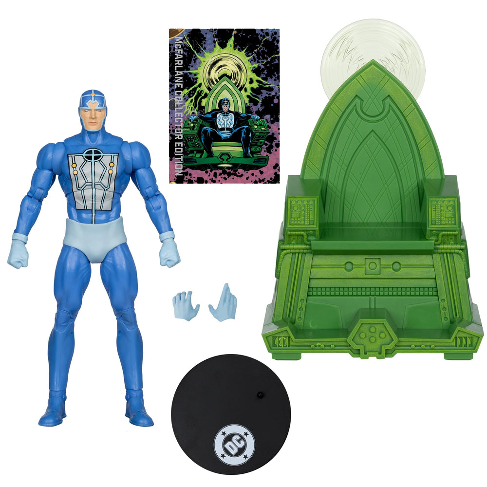 Metron figure mid-pose highlighting Ultra Articulation for dynamic posing.