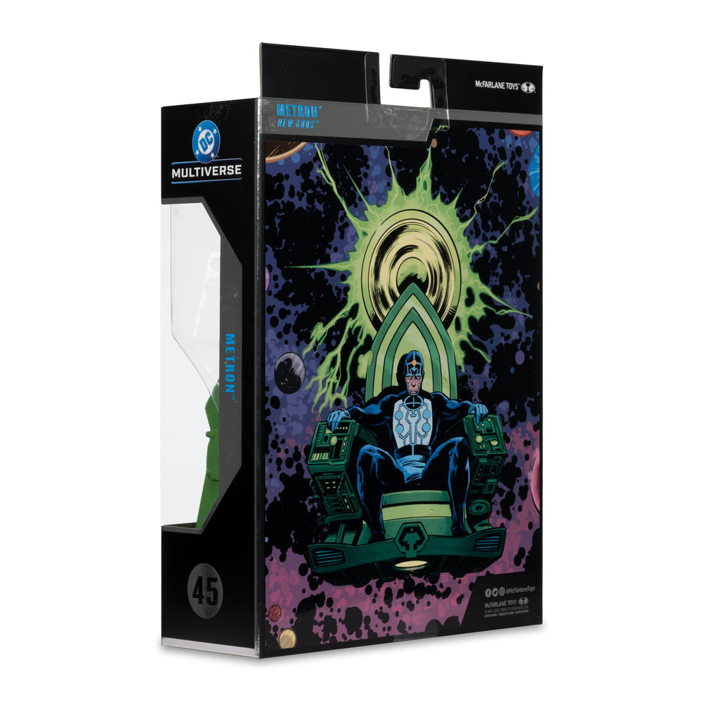 Packaging artwork showing Metron's iconic New Gods look.