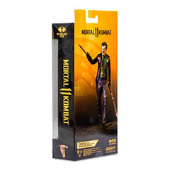 McFarlane Toys Mortal Kombat Joker Bloody Killer Smile skin detail for authenticity