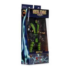 McFarlane Toys Mortal Kombat Klassic Reptile 7in pose angles for diorama scenes