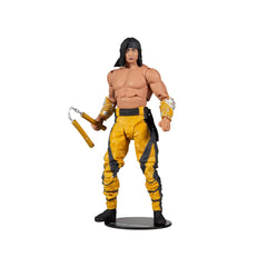 McFarlane Toys Liu Kang figure front view for dynamic display and pose variety.