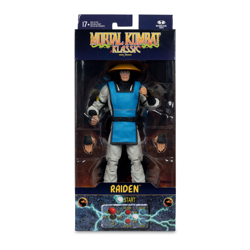 Collect all McFarlane Mortal Kombat figures to build a lineup