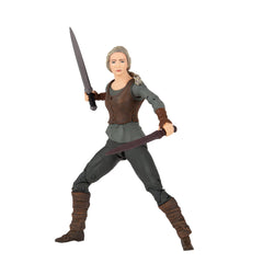 Ciri 22-point articulation enables flexible posing for Witcher displays