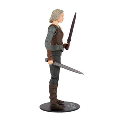 The Witcher themed window box packaging for shelf display