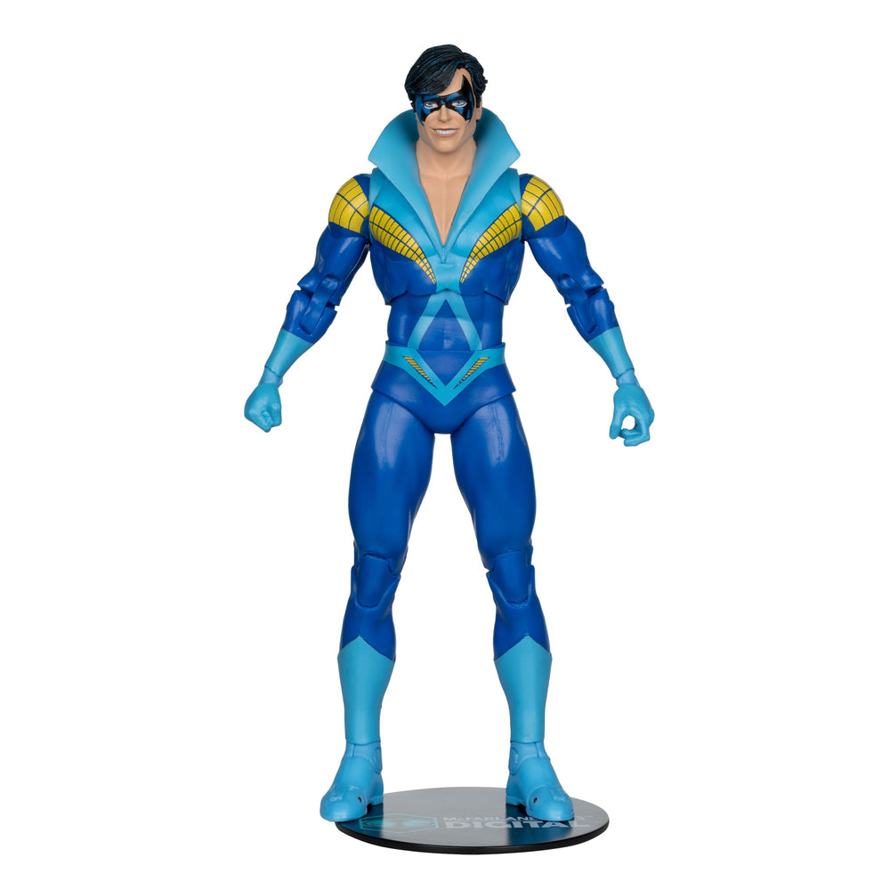 McFarlane Toys Nightwing 7in figure with articulated joints for dynamic poses