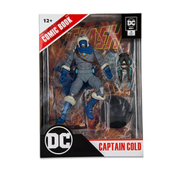 Packaging view of McFarlane Toys Captain Cold figure.