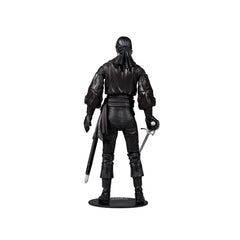 Westley with base and sword, ready to stand on shelf.