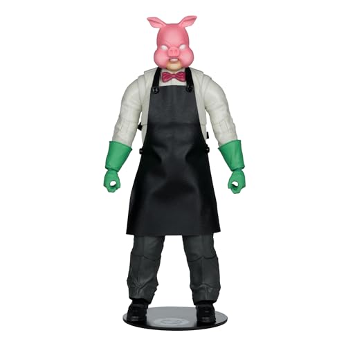 McFarlane Toys Professor Pyg ultra articulation enables dynamic poses with 22 joints.