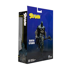 Raven Spawn displayed in a pose-ready setup for shelves