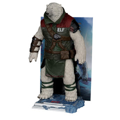 McFarlane Toys Red One environmental base supports dramatic diorama setups.