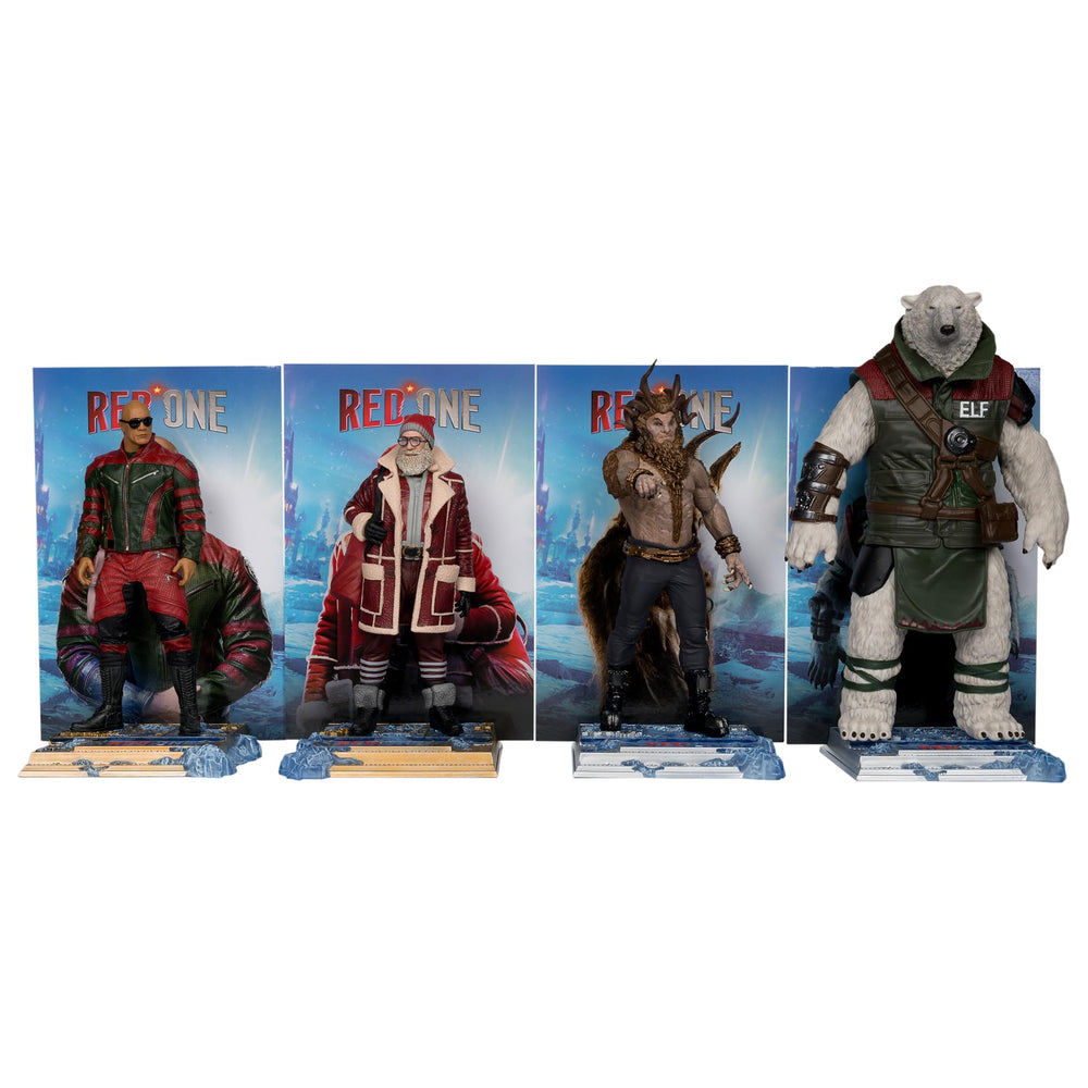 McFarlane Toys Red One Garcia 6in figure showcasing premium deco and pose options.