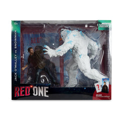McFarlane Toys Red One Jack O'Malley vs Snowman 6in figure ready for shelf.