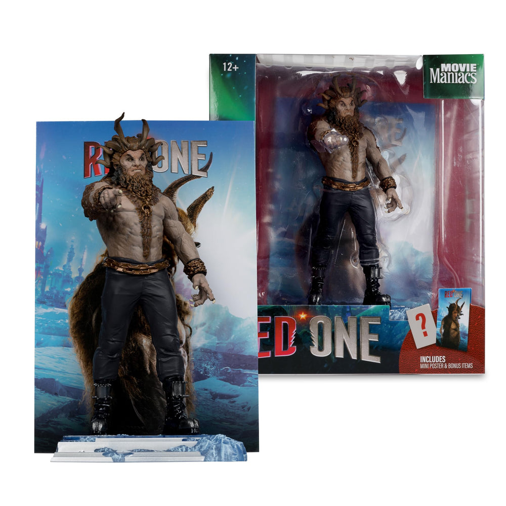 McFarlane Toys Red One Krampus 6in figure — front view for dynamic display.
