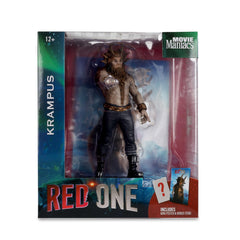 McFarlane Toys Red One Krampus 6in figure — perfect for shelf display with backdrop.