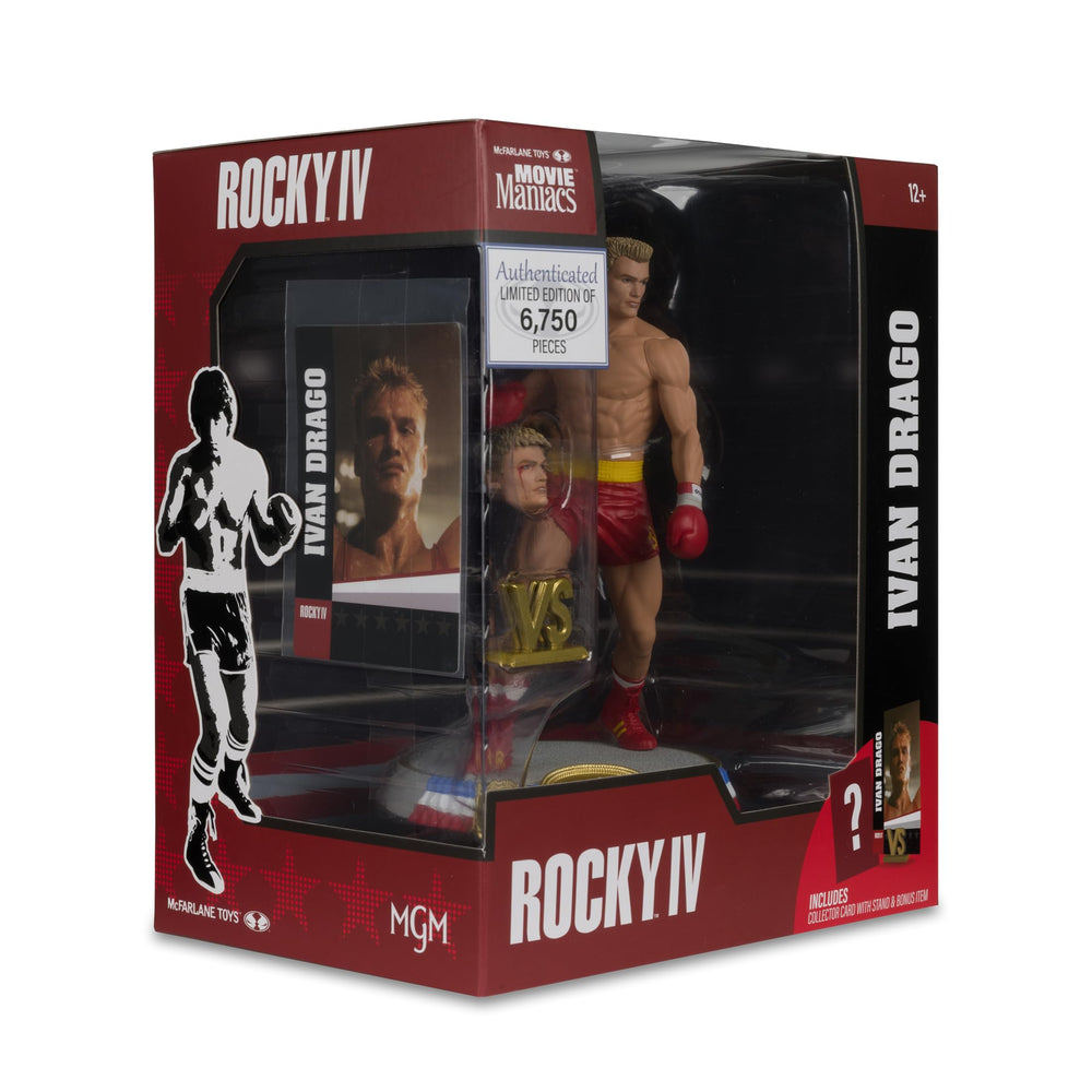 Rocky IV Movie Maniacs packaging for collection fans