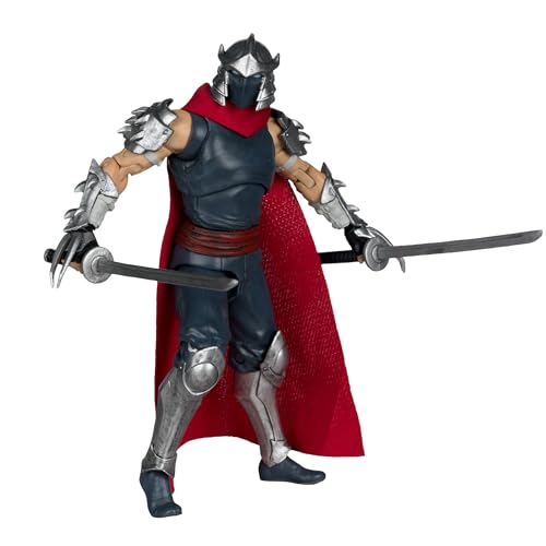 McFarlane Toys Shredder katanas accessory for dramatic poses.